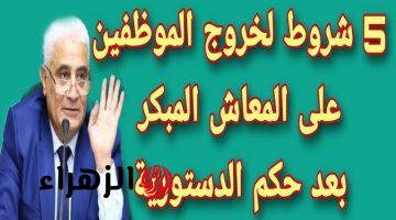 خبر مستنيه كتير من الموظفين.. متى يتم تطبيق قانون المعاش المبكر لمواليد الثمانينات؟ هتحصل على امتيازات كتير جدا استعدوا!!