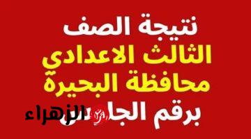 نتيجة الشهادة الاعدادية بالبحيرة ورابط الاستعلام عنها