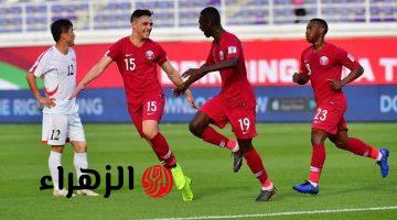 qatar vs north korea.. مباراة قطر ضد كوريا الشمالية تصفيات كأس العالم 2026 آسيا