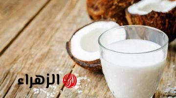 مشروب أساسي على كل سفرة رمضان .. طريقة عمل مشروب السوبيا بجوز الهند المصري.