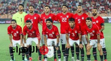 تشكيل منتخب مصر ضد إثيوبيا بتصفيات كأس العالم 2026