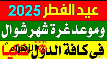 “اجــازتك أكثـر من أسبوعين” موعد اجازة عيد الفطر المبارك 2025 للقطاع العام والخاص والبنـوك والطلاب! اعـرف كام يوم اجــازة