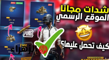 3000 + 850 شدة هدية PUBG UC”.. طريقة شحن شدات ببجي مجانا 2025 بطريقة موثوقة من الموقع الرسمي