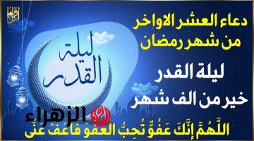 “أدعية تنجيك من الهم والكـرب” دعاء العشر الأواخر ليلة القدر تفتح لك أبـواب الفـرج والرزق وتنجيك من الشرور والمكائد.. ادع بها لك ولأحبـابك