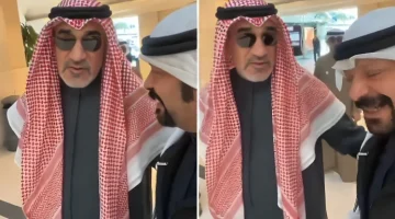 شاهد.. وزير الداخلية الكويتي الشيخ فهد اليوسف لمواطن كويتي: أنت منور بس مدخن وايد اليوم