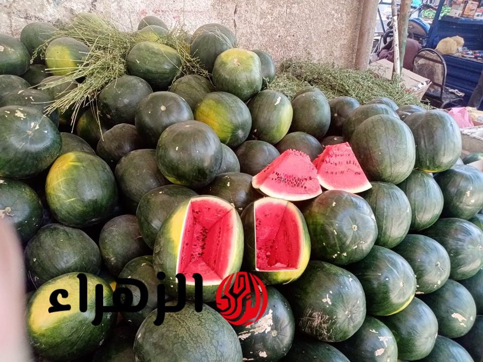 هيرخص أمتى؟.. نقيب الفلاحين يكشف موعد انخفاض سعر البطيخ بعد وصول الواحدة لـ 200 جنيه
