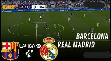barcelona vs real madrid.. القنوات الناقله ومعلق مباراه برشلونة ضد الريال اليوم في الدوري الإسباني 2026 مع التشكيل وجميع التفاصيل