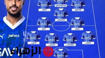Al-Hilal vs Damac.. تشكيل نادي الهلال ضد ضمك المتوقع اليوم والقنوات الناقلة ومعلق المباراة في دوري روشن السعودي 2026