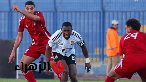 أحمد سامي يعلن تشكيل مودرن سبورت لمواجهة المصري في الدوري الممتاز