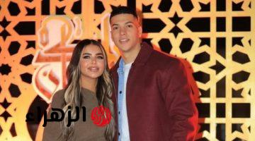 إمام عاشور يظهر مع زوجته في رمضان بعد أنباء تغريمه 250 ألف جنيه