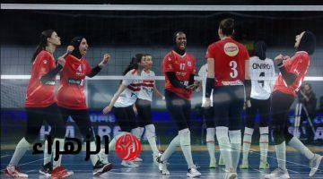 الأهلي والزمالك والمقاولون العرب يتأهلون لنصف نهائي كأس مصر طائرة آنسات