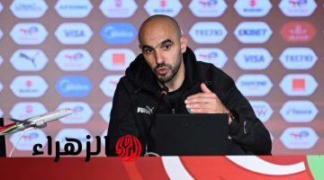 الاتحاد المغربي يوافق على استقالة وليد الركراكي من تدريب منتخب المغرب