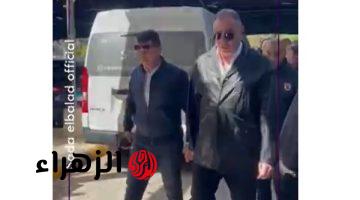 الخطيب وطاهر أبو زيد يتقدمان جنازة مصطفى رياض أسطورة الترسانة والمنتخب