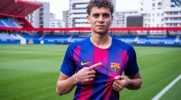 بعد ساعات من وصوله القاهرة.. برشلونة يقطع معسكر حمزة عبد الكريم مع منتخب مصر| طلب عودته فورا