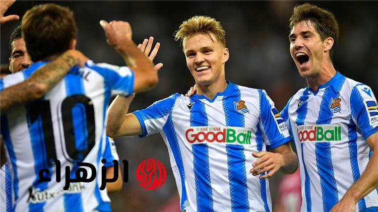 ريال سوسيداد يتقدم على ريال مايوركا بهدف في الشوط الأول بالدوري الإسباني