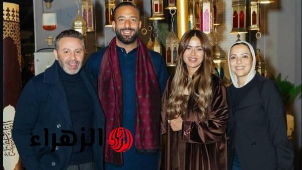 شيكابالا وحازم إمام وغالي يحتفلون بعيد ميلاد أحمد حسام ميدو الـ43