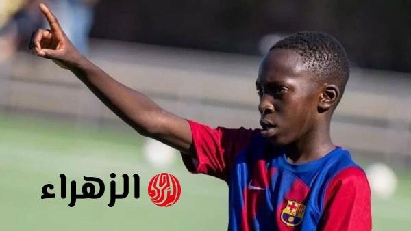 فودي ديالو يسجل 96 هدفا ويتخطى أرقام يامال في ناشئي برشلونة
