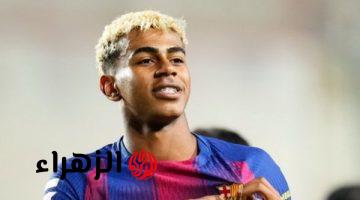 لامين يامال ثالث أصغر لاعب يسجل هاتريك في تاريخ الدوري الإسباني