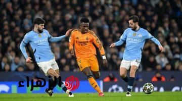 مانشستر سيتي يواجه ريال مدريد في قرعة دور 16 لدوري أبطال أوروبا