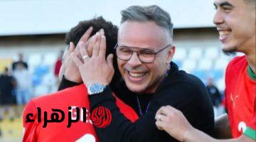 محمد وهبي يقترب من خلافة وليد الركراكي في تدريب منتخب المغرب الأول