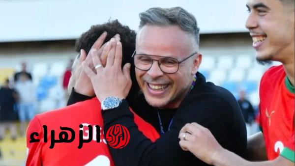 محمد وهبي يقترب من خلافة وليد الركراكي في تدريب منتخب المغرب الأول