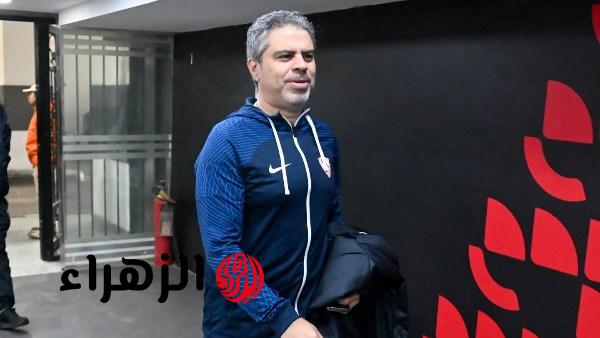 معتمد جمال يعلن فخره بانتصارات الزمالك المتتالية تحت قيادته ويؤكد حسرته الكبيرة على ضياع لقب الكأس موخرًا