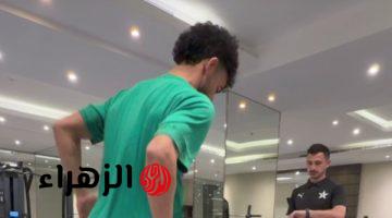 نبيل عماد دونجا يظهر في مران الهلال السعودي بعد رحيله عن الزمالك