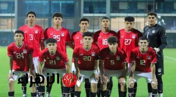 وائل رياض يعلن تشكيل منتخب مصر للشباب لمواجهة العراق الودية الثانية