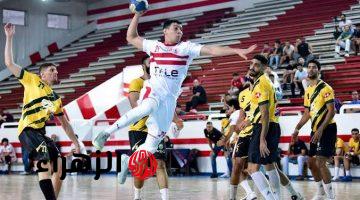 يد الزمالك يهزم سبورتنج 31 30 في نهائيات دوري المحترفين
