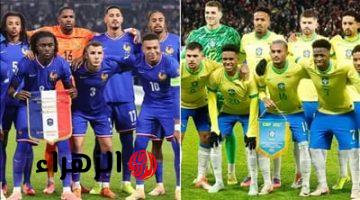 France vs Brazil.. الان مباراة فرنسا والبرازيل في ماتش ودي قبل كأس العالم.. القنوات الناقلة للقمة