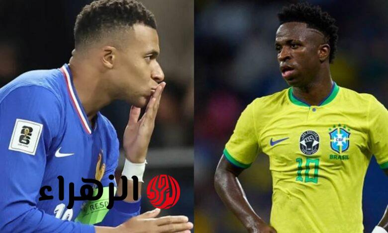 France vs Brazil.. ما القنوات الرسمية الناقلة لمباراة فرنسا والبرازيل الودية