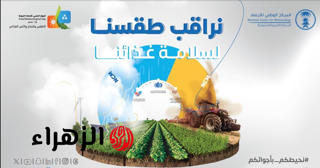 تحذير عاجل من المركز الوطني للأرصاد في السعودية يحذر من حالة الطقس غدافي المملكة.. امطار رعدية مصحــوبة بالرعد