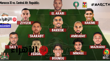 بقيـادة إبراهيم دياز.. Morocco vs Ecuador تشكيل المغرب المتوقع اليوم ضد الإكوادور اليـوم في بروفة ودية قبل كأس العالم 2026