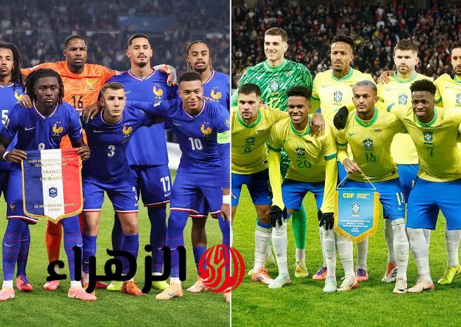 كلاسيكو ناري.. موعد مباراة البرازيل ضد فرنسا الودية والقنوات الناقلة استعدادًا لكأس العالم France vs Brazil