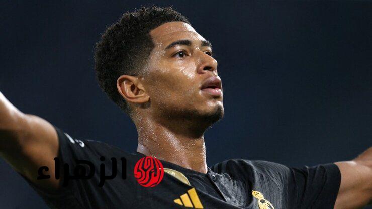 أربيلوا يؤكد غياب جود بيلينجهام عن مباراة ريال مدريد ومانشستر سيتي