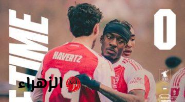 أرسنال يتقدم على مانسفيلد تاون بهدف مادويكي في كأس الاتحاد الإنجليزي