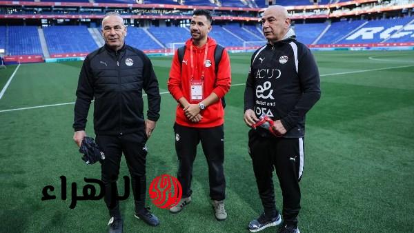 إبراهيم حسن مباراة إسبانيا فرصة لإنهاء رهبة لاعبي منتخب مصر بالمواجهات الكبرى