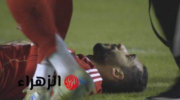 إصابة كريم فؤاد ومغادرته مباراة الأهلي والمقاولون العرب بالدوري المصري الممتاز