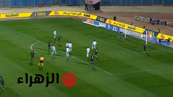 التعادل السلبي يحكم أول 30 دقيقة من مباراة بيراميدز والزمالك بالدوري