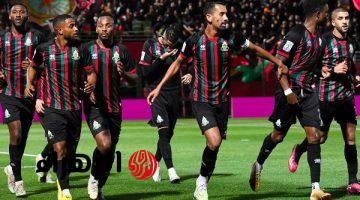 الجيش الملكي يتقدم على بيراميدز بهدف رضا سليم في شوط المباراة الأول