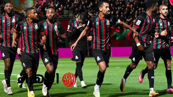 الجيش الملكي يتقدم على بيراميدز بهدف رضا سليم في شوط المباراة الأول