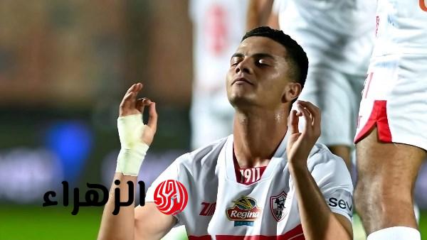 الزمالك يعاقب محمد شحاتة بعد طرده في مباراة الاتحاد السكندري