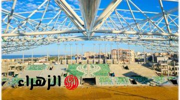 الشباب والرياضة تبدأ زراعة نجيلة استاد النادي المصري الجديد ببورسعيد