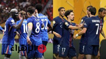 باريس سان جيرمان ينهي الشوط الأول متقدما على تشيلسي 2-1 بدوري الأبطال