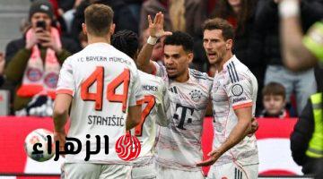 بايرن ميونخ يتعادل مع بايرن ليفركوزن بمشاركة لويس دياز بالدوري الألماني