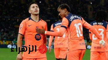 برشلونة يخشى غياب لامين يامال و3 لاعبين عن ربع نهائي دوري الأبطال