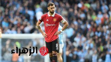 برونو فيرنانديز يتجاوز بيكهام ويقترب من رقم كبار الدوري الإنجليزي الممتاز