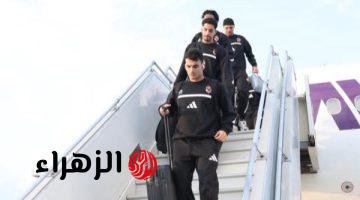 بعثة الأهلي تصل القاهرة بعد مواجهة الترجي في ربع نهائي دوري الأبطال