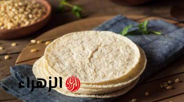 بمكونات بسيطة وغير مكلفة حضري خبر التورتيلا في المنزل والطعم حكاية