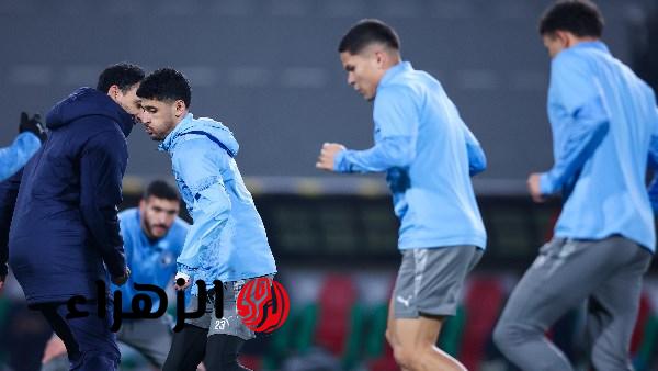 بيراميدز يختتم تدريباته بالرباط لمواجهة الجيش الملكي في ربع نهائي دوري الأبطال